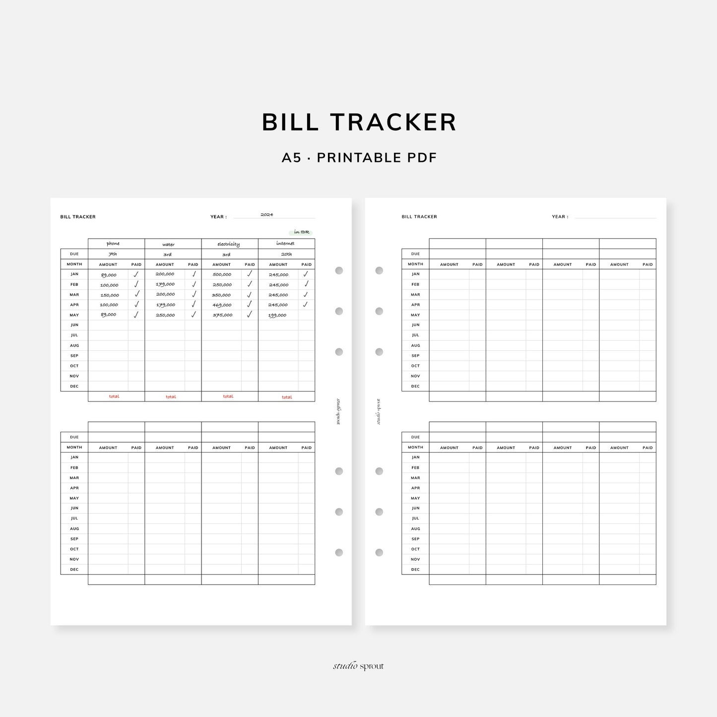 018 Bill Tracker