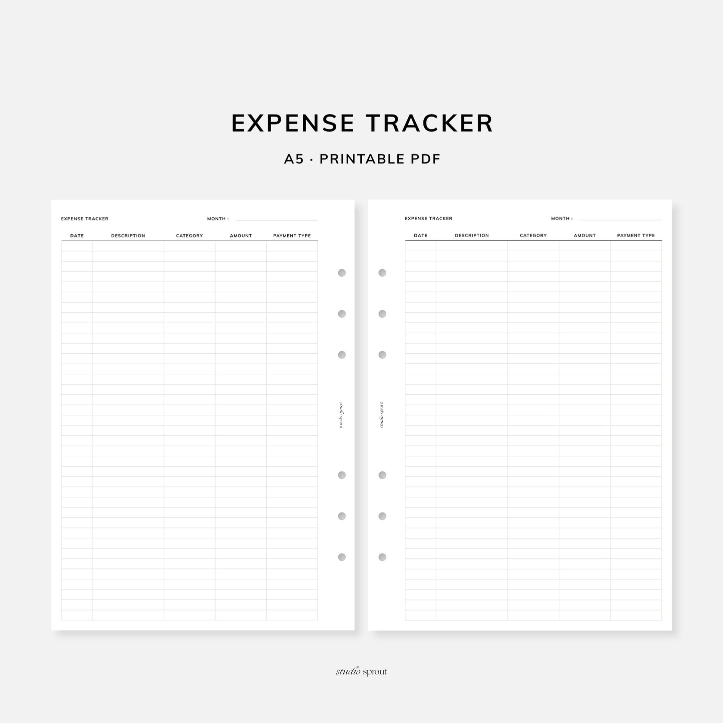 022 Expense Tracker