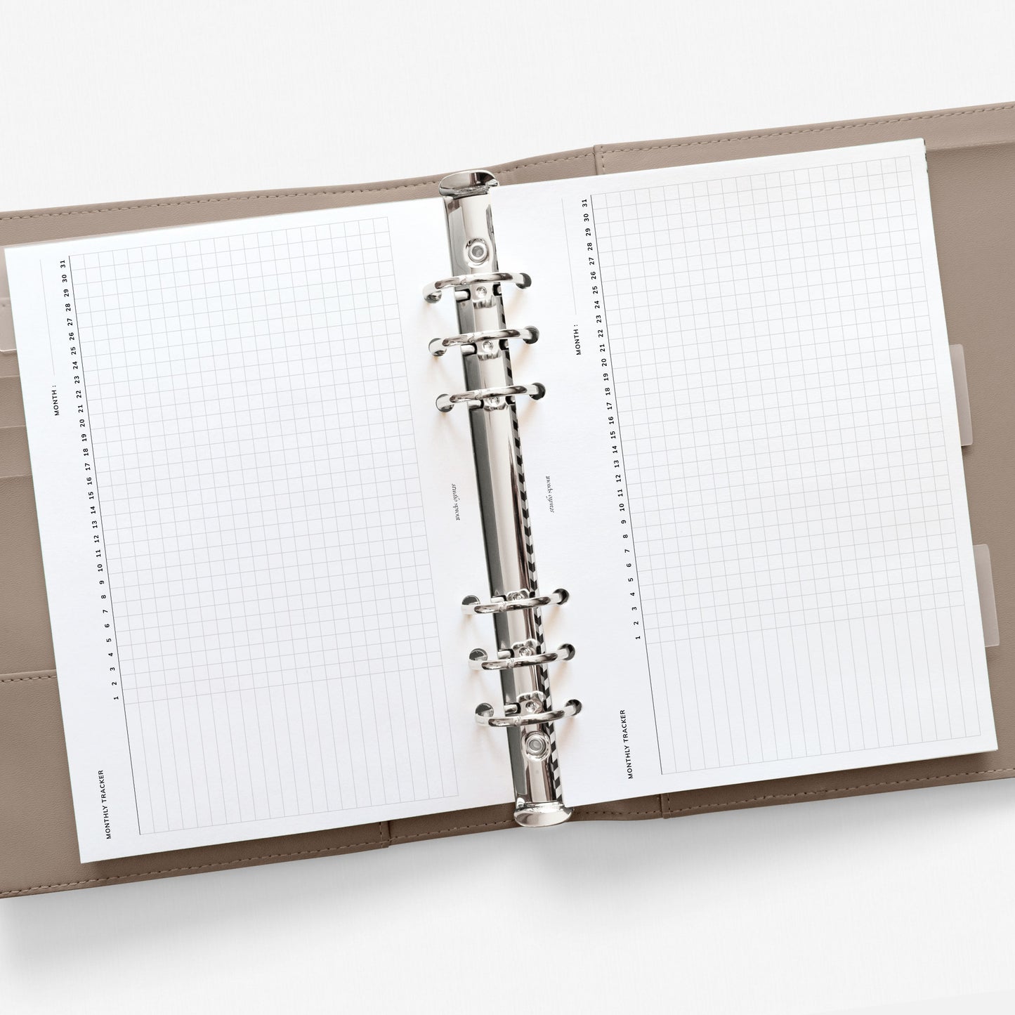 024 Monthly Tracker - Horizontal