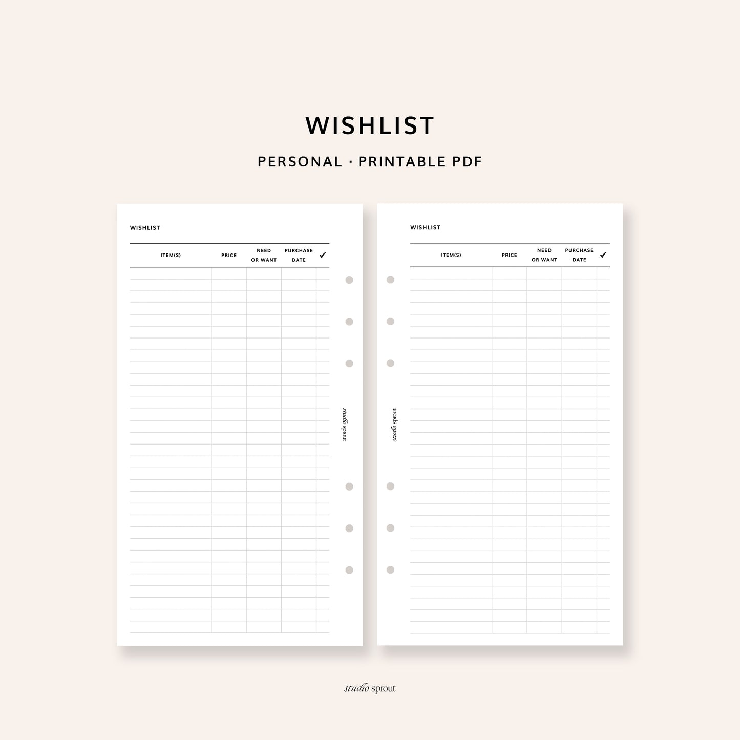 026 Wishlist