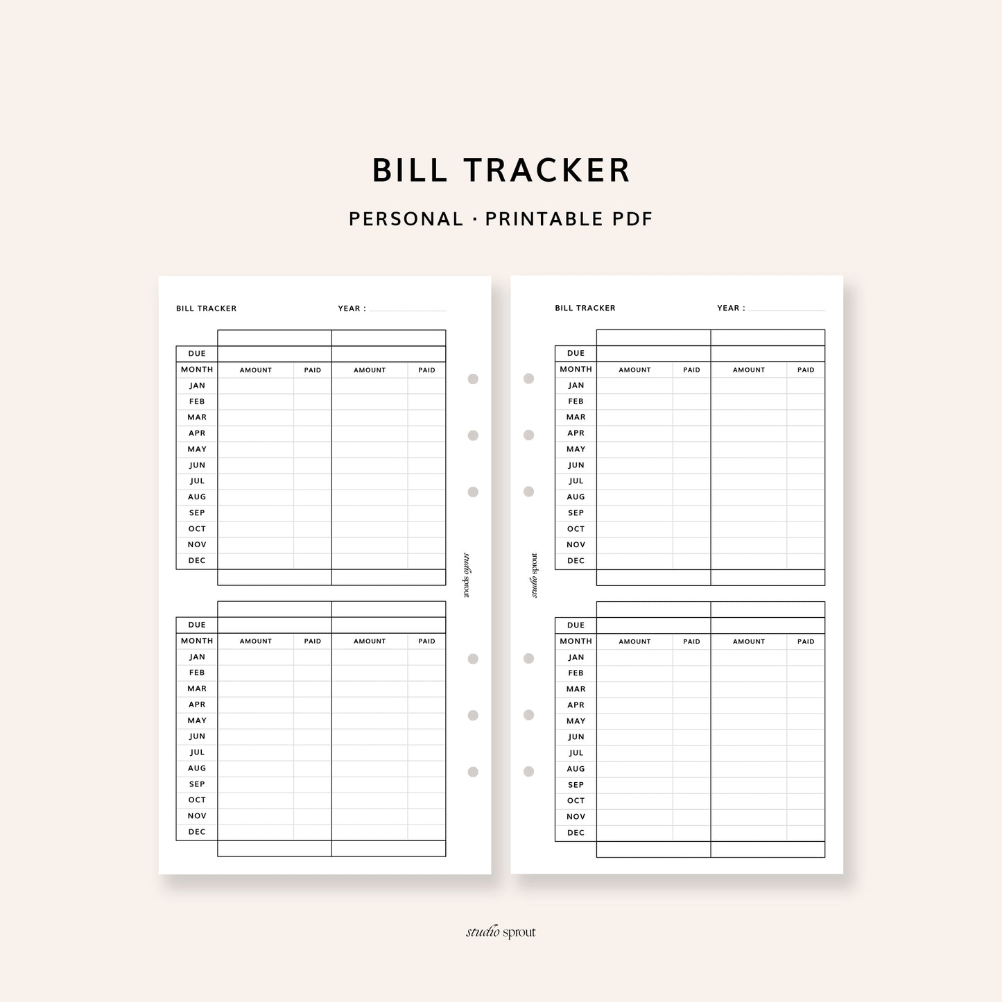 018 Bill Tracker
