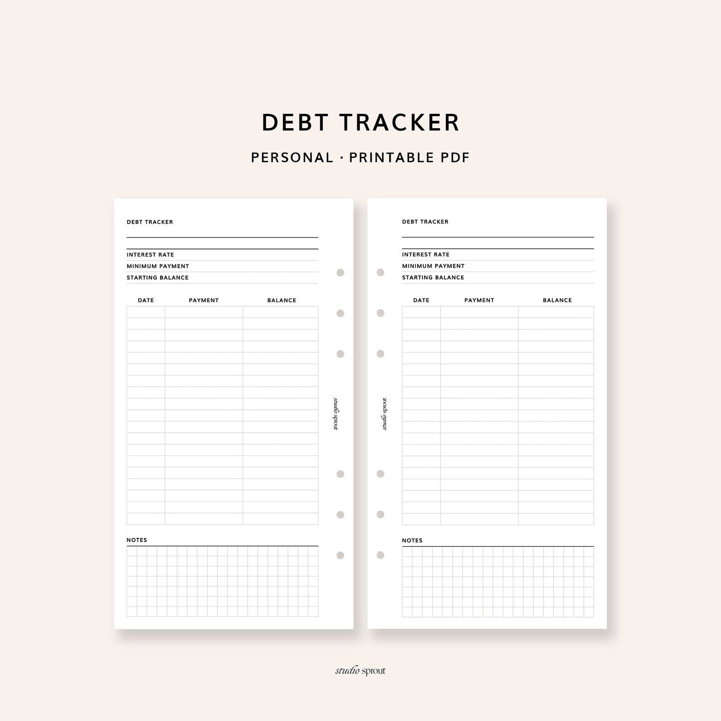 019 Debt Tracker