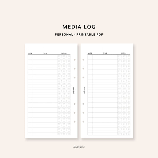 033 Media Log