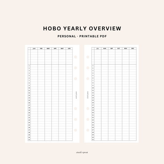 035 Hobo Yearly Overview